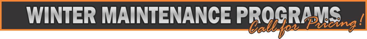 Winter Maintenance Programs from JDG Equipment Repair, Hotchkiss, Colorado